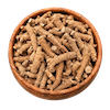 Wooden bowl of long pepper powder